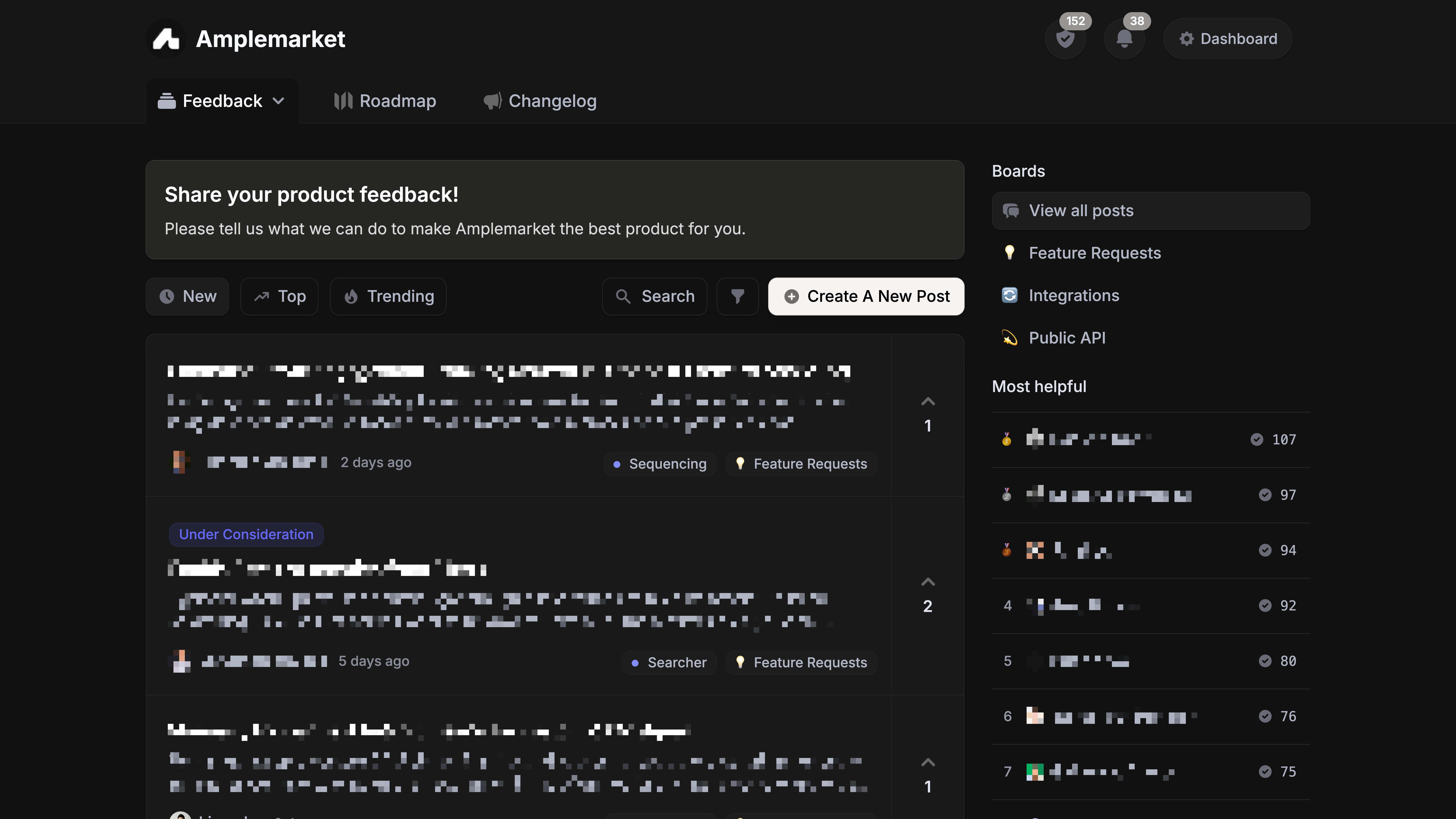 Amplemarket feedback