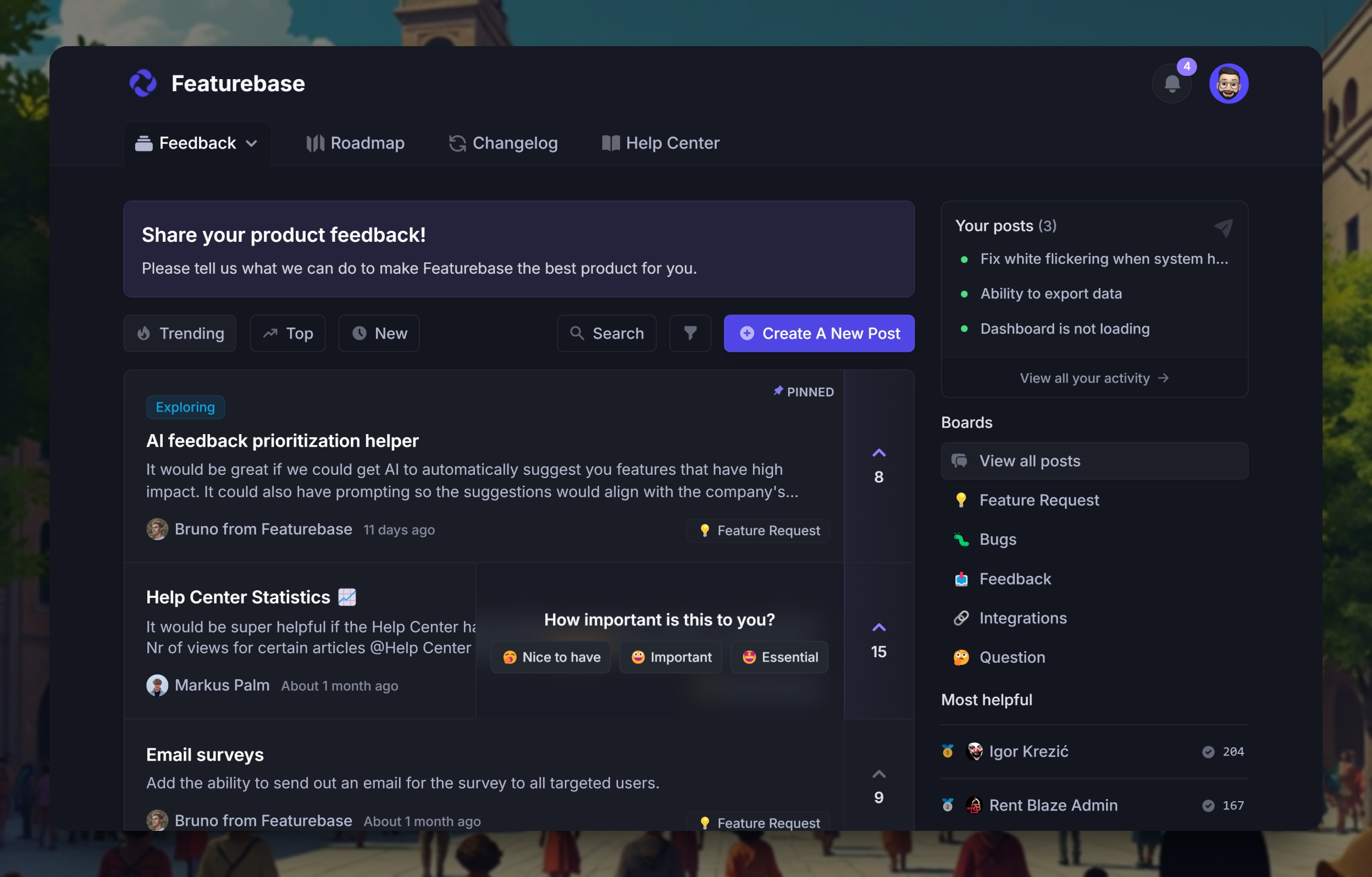 Featurebase product illustration