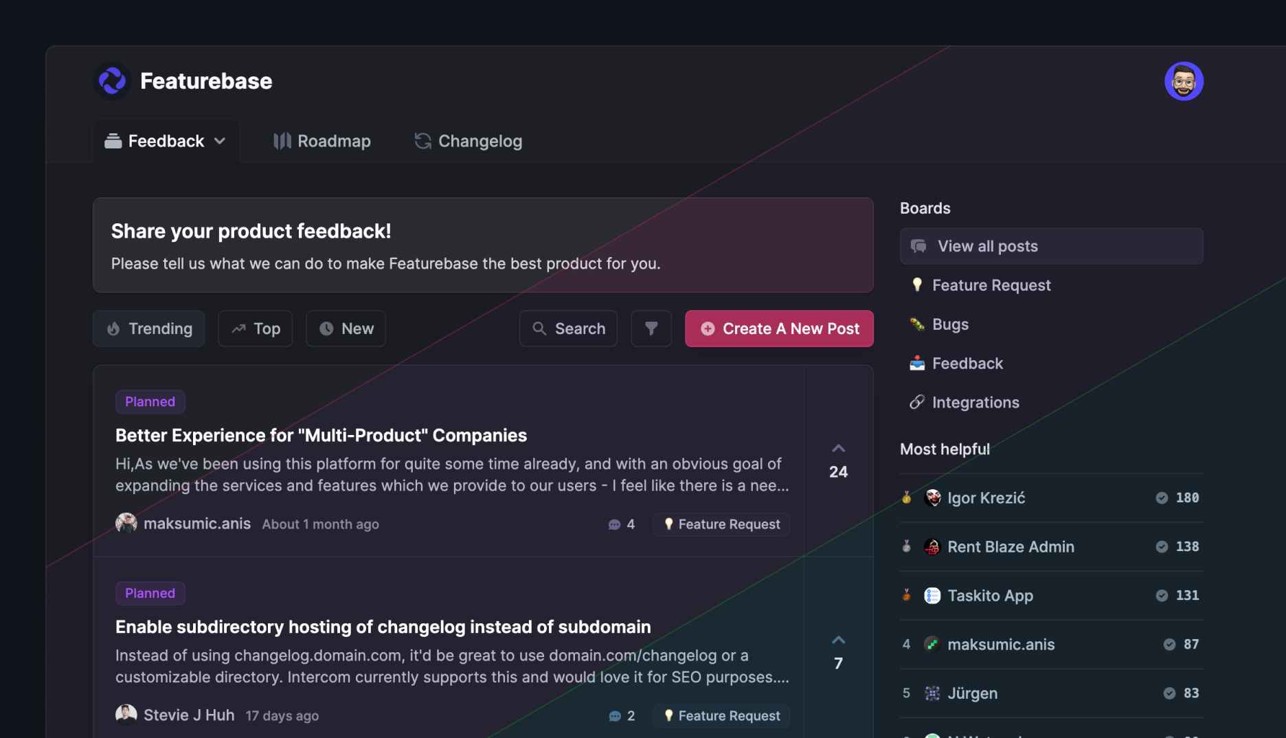 Product screenshot