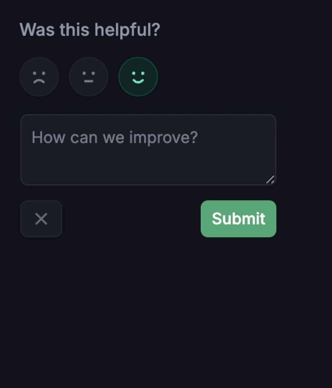 Reactions & feedback