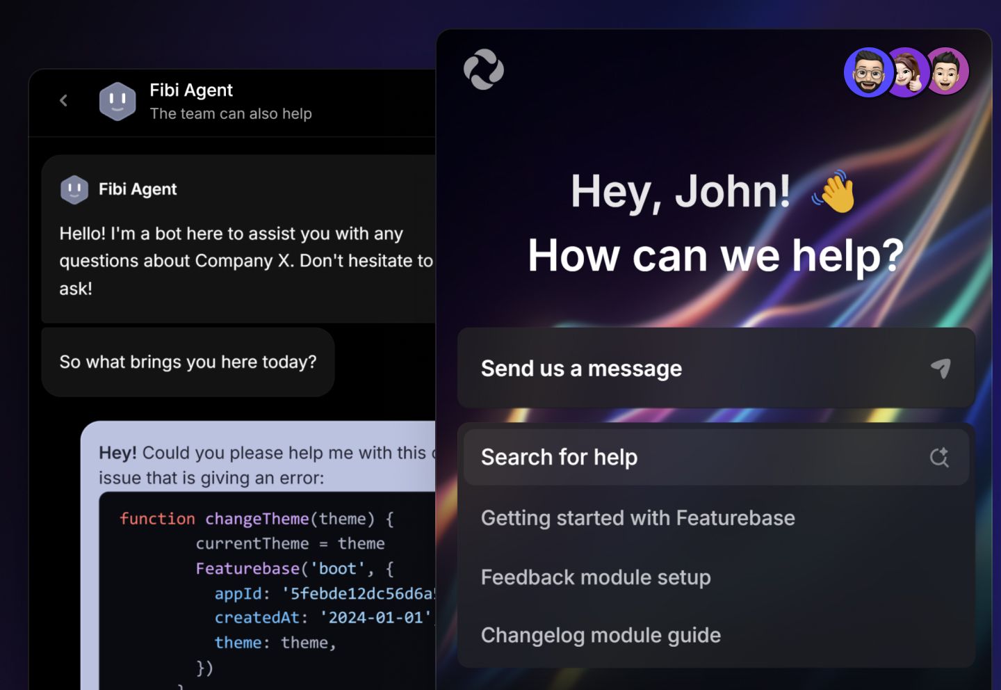 In-App Widget